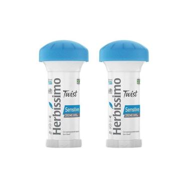 Imagem de Desodorante Herbissimo Stick Creme Sensitive 45G - Kit C/2Un