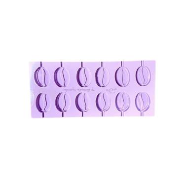 Imagem de Confeitaria dos moldes, L10 Molde de silicone pirulito café para decorar