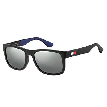 Imagem de Óculos de Sol Tommy Hilfiger Th 1556/s/56 Preto/azul