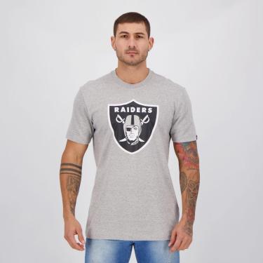 Imagem de Camiseta New Era NFL Las Vegas Raiders I Cinza Mes-Masculino