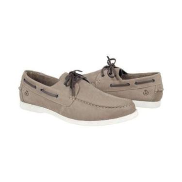 Imagem de Mocassim Dockside Shoes Grand Em Couro Tamanho Grande-Masculino