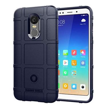 Imagem de XIAOMI REDMI 5 Plus Capa de proteção, proteção robusta, material TPU de fibra de carbono, suave antiderrapante, macia, anti-impressão digital, capa totalmente protetora para XIAOMI REDMI 5 Plus