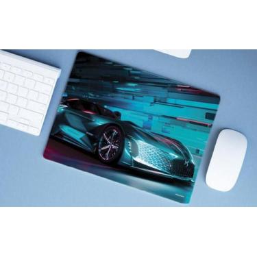 Imagem de Mouse Pad Emborrachado Personalizado Grande Carro Tunado Tunnig - Delu