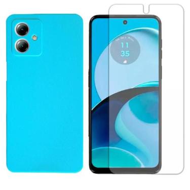 Imagem de Capa Anti Impacto Compativel Com Motorola Moto G14 + Pelicula Hidrogel
