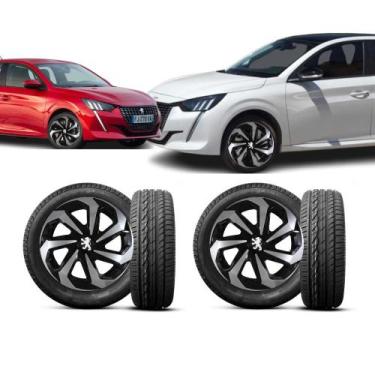 Imagem de Jogo Calotas Peugeot Aro 15 206 207 208 307 - ELITTE MOTORS