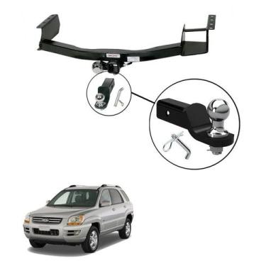 Imagem de Engate Reboque Sportage Curta 1998 1999 2000 2001 Transbike - Enforth