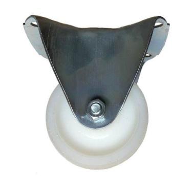 Imagem de (20pçs) Rodinha Base Fixo Nylon 3pol. 100kg Por Rodizio - ABCMAIOR