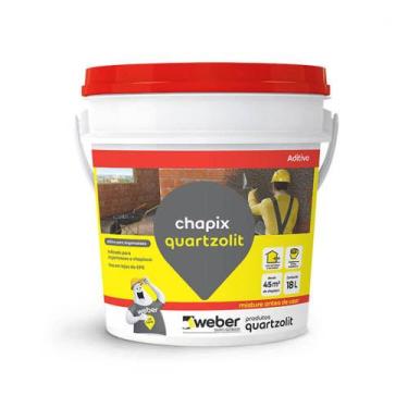 Imagem de Aditivo Blanco Chapix Branco 18 Litros Quartzolit