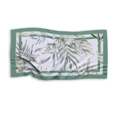 Imagem de Canga Saída De Praia Estampa Folhagem Verde 125X70 Bali - PRESENTE-BRI