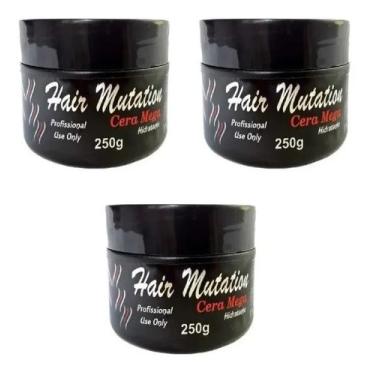 Imagem de Kit 3 Gel Mega Cera Hair Mutation - 3x250g