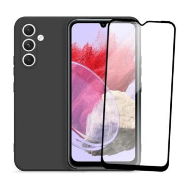 Imagem de Kit Capa Capinha Aveludada e Película de Vidro 3D Compatível Samsung Galaxy M34 - SMART E CASE