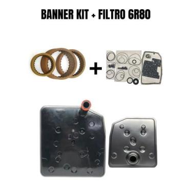 Imagem de Banner kit com filtro do câmbio automático 6r80 - TRANSNATION