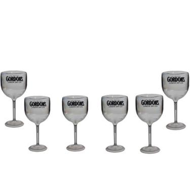 Imagem de Conjunto com 6 taças Gin 580 ml - plastifest