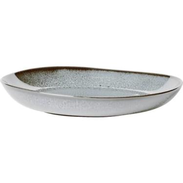 Imagem de Villeroy & Boch – Tigela plana de lava com laço, linda tigela de grés para acompanhamentos e pratos maiores, brilhante, 71 x 68 x 4,3 cm, pode ser lavada na lava-louças