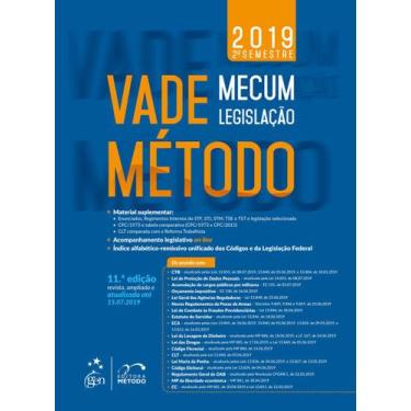 Imagem de Livro - Vade Mecum Legislação Método - 2º Semestre 2019