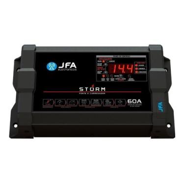 Imagem de Fonte carregador de bateria jfa 60a storm plus - Jfa Eletrônicos