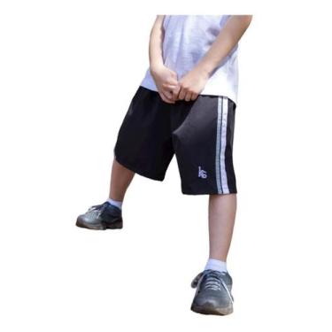 Imagem de Kit 3 Bermudas Masc Inf Nba Tecido Agasalho Verao Ref 307a - KSFRENTS,