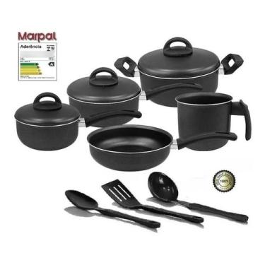 Imagem de Conjunto de Panelas Antiaderente Marpal 08 Peças Teflon