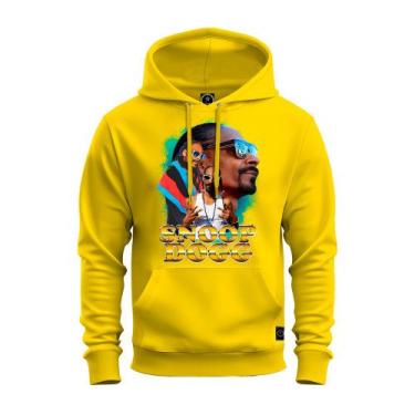 Imagem de Moletom Blusa de Frio Premium Unissex Algodão Snoop Dogg Bolado - Supr