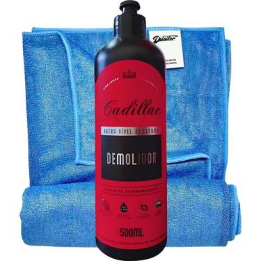 Imagem de Kit Demolidor Cadillac Shampoo Lavagem Pesada Automotiva Espuma Alta D