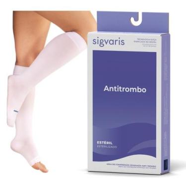 Imagem de Meia Compressiva 3/4 Panturrilha  Sigvaris Antitrombo  18-23mmgh, G
