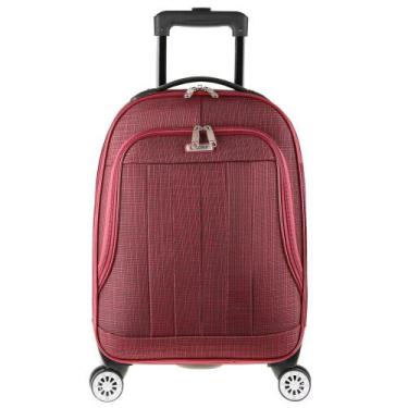 Imagem de Mala de Bordo Executiva Tonin Linha Paralello, Vermelho