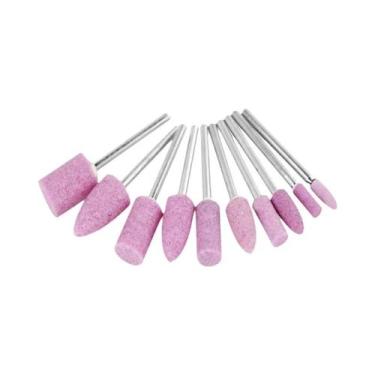 Imagem de 10 Peças Roda Abrasiva De Polimento De Feltro De Lã Cerâmica De Borrac