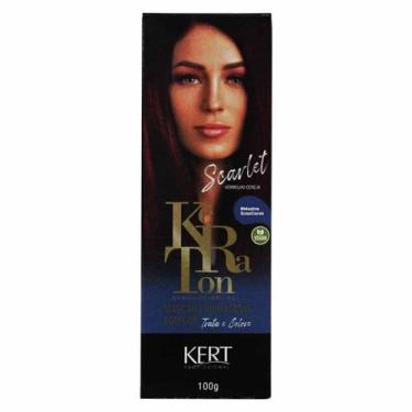 Imagem de Tonalizante Keraton sem Amônia Banho de Brilho Scarlet Vermelho Cereja