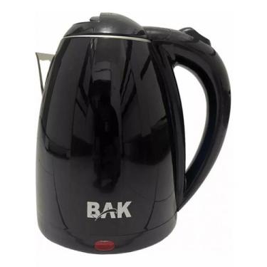 Imagem de Chaleira Elétrica Preta 1,8 L - 1100W - 127V - BAK