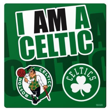 Imagem de Folha magnética com slogan Boston Celtics