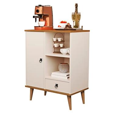 Imagem de APARADOR 1 PORTA CANTINHO DO CAFÉ BALCÃO BUFFET RETRÔ SALA