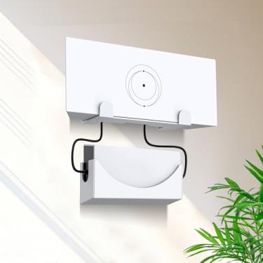 Imagem de Kit de montagem Starlink para Starlink Gen 3 Starlink para Starlink V3 Kit de montagem de parede de metal Star Links Internet Satellite Kit Acessórios para roteador Starlink Gen 3 e fonte de