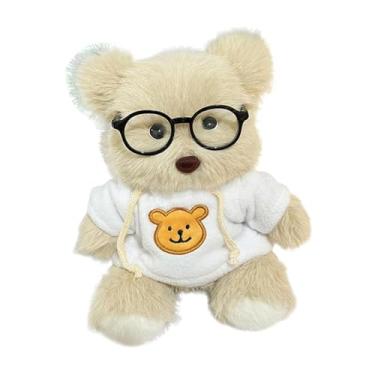 Imagem de Fancyes Diy boneca de pelúcia kits de costura boneca kits de artesanato presentes feitos à mão juntas móveis macias elegantes para a realista material, Branco