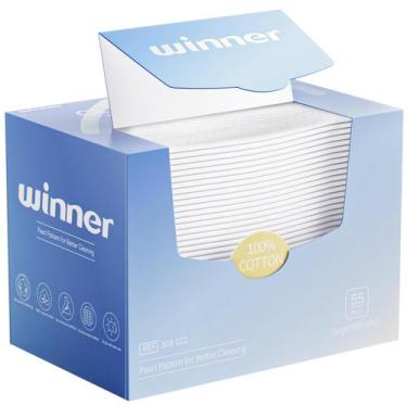 Imagem de Toalhas de Rosto Descartáveis Winner XL - 100% Algodão Americano - 55 