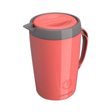 Imagem de Jarra Térmica Garrafa P/ Tererê Chá Suco Água 2l - Unitermi, Rosa