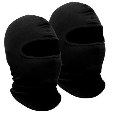 Imagem de Kit 2 Balaclavas balaclava touca toca ninja bandana UV50+ - EX311, 1-A