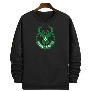 Imagem de Blusa Moletom Gola Basquete Milwaukee Buck Giannis Basketball