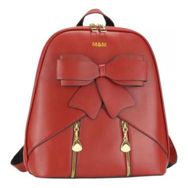 Imagem de Mochila Feminina Charmosa Laço Fofa Trabalho Faculdade Linda - Alwy
