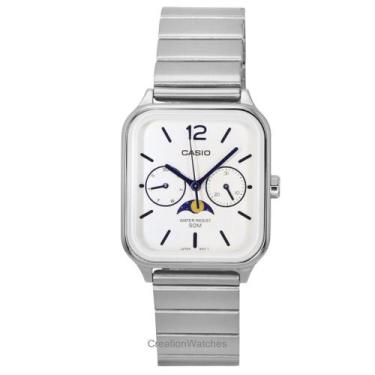 Imagem de Relógio Casio Standard Analógico Moon Phase MTP-M305D-7A Masculino