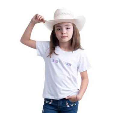 Imagem de CAMISETA FEMININA JUVENIL TEXAS FARM - CTF016 - BRANCO-Feminino