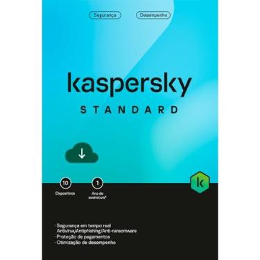 Imagem de KasperskyStandard - 10 Dispositivo - 1 ano - KL1041KDKFS
