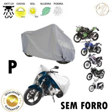 Imagem de Capa Para cobrir MOTO IMPERMEAVEL SEM FORRO P M G GG TODOS OS MODELOS 