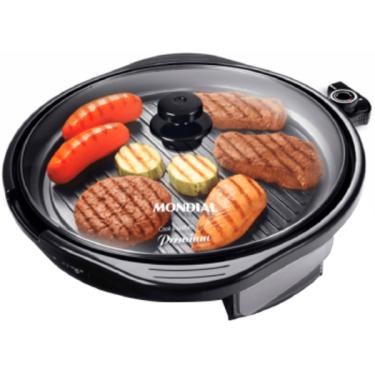 Imagem de Grill Redondo T.vidro 40cm Mondial 1270w - 1470-08