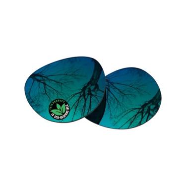 Imagem de Raydi Lentes de reposição de policarbonato para óculos de sol Ray-Ban Meta Headliner RW4009 50 mm - verde esmeralda espelhado - polarizado