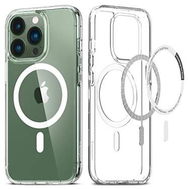 Imagem de Capa Spigen Ultra Hybrid Mag [tecnologia que não amarela] compatível com MagSafe projetada para iPhone 13 Pro (2021) - branco