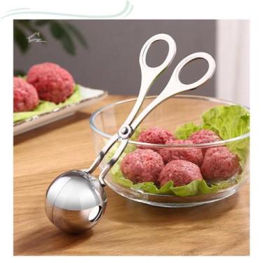 Imagem de Kit 7 Moldes Culinário Almondegas Bolinhos Esferas Cozinha - Clink