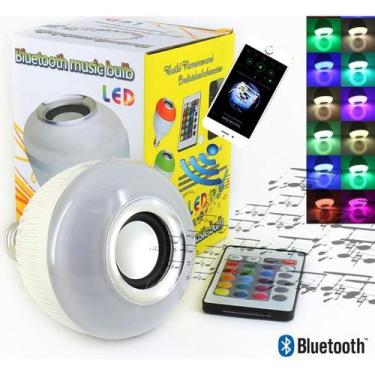 Imagem de Lâmpada Led Para Casa Toda E Som Via Bluetooth A2024 - Home Goods