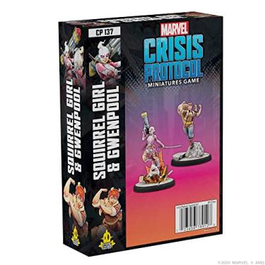 Imagem de Marvel: Crisis Protocol Squirrel Girl & Gwenpool CHARACTER PACK - Reality-Bending Rogues! Tabletop Superhero Game, Ages 14+, 2 Players, 90 Minute Playtime, Made by Atomic Mass Games