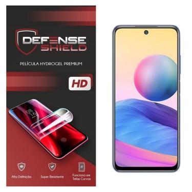 Imagem de Pelicula Hydrogel Premium Proteção Frente + Verso Para Xiaomi Redmi Note 10 Defense Shield