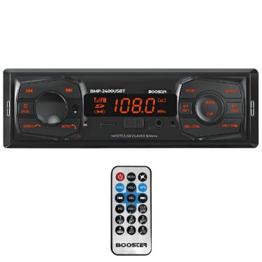 Imagem de Toca Radio Booster Bmp-2400usbt 4 De 50 Watts E Usb - Preto